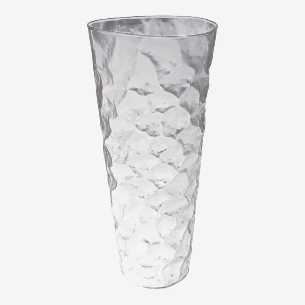 Vintage Hammered Planter, Black - Image 1