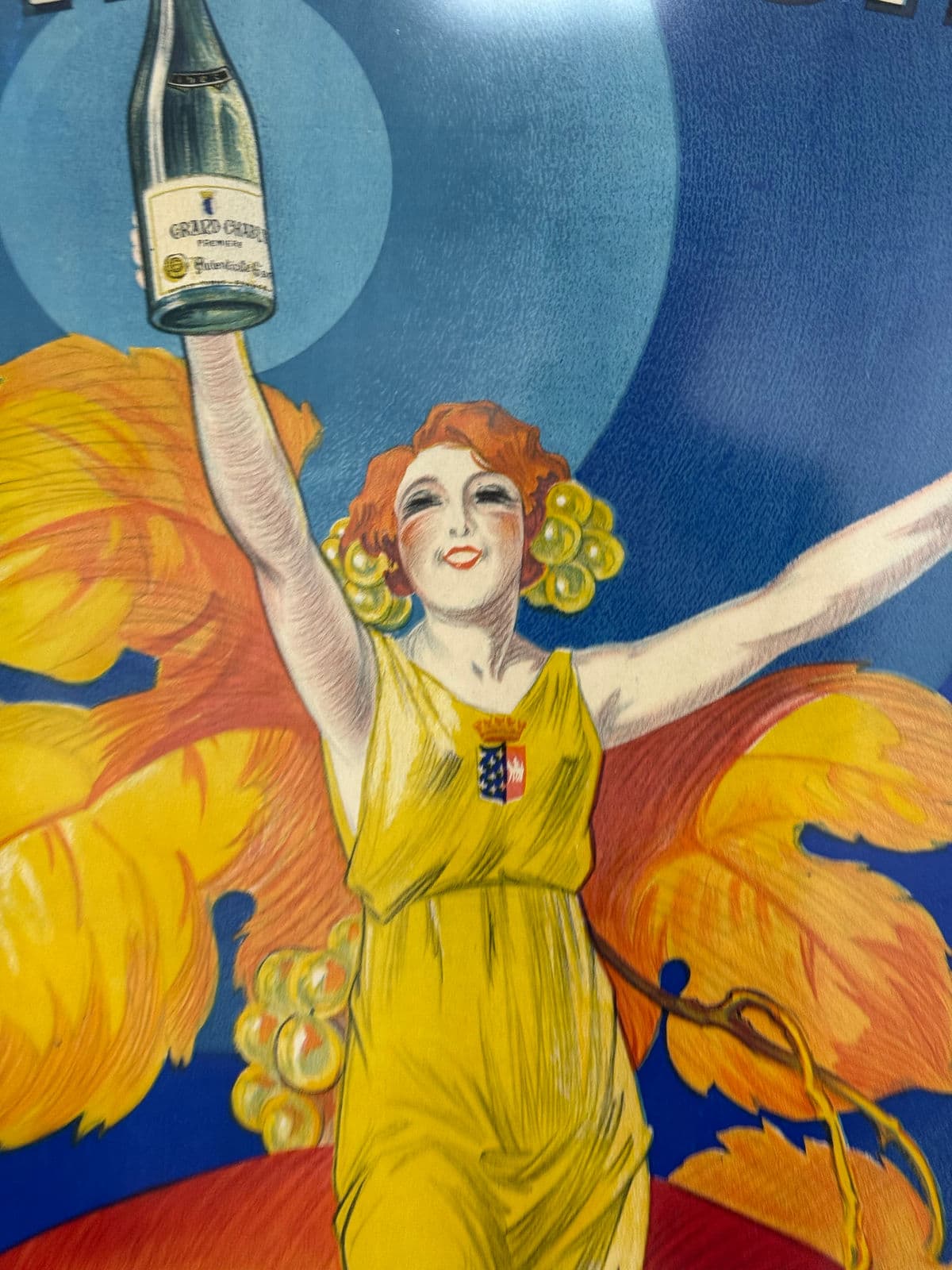 Henri Le Monnier “La Chablisienne” Lithograph, Framed - Thumbnail 6