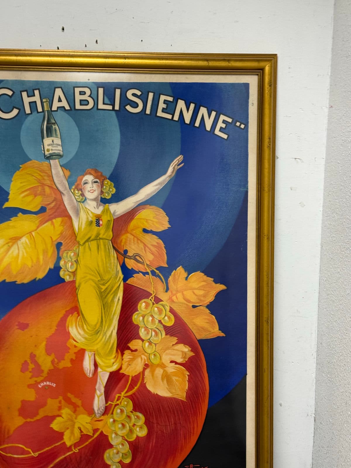 Henri Le Monnier “La Chablisienne” Lithograph, Framed - Thumbnail 8