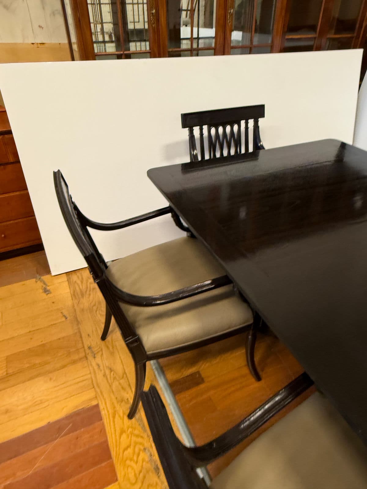 Rose Tarlow Pickwick Table + Set of Six Pope Arm Chairs, Set - Thumbnail 10