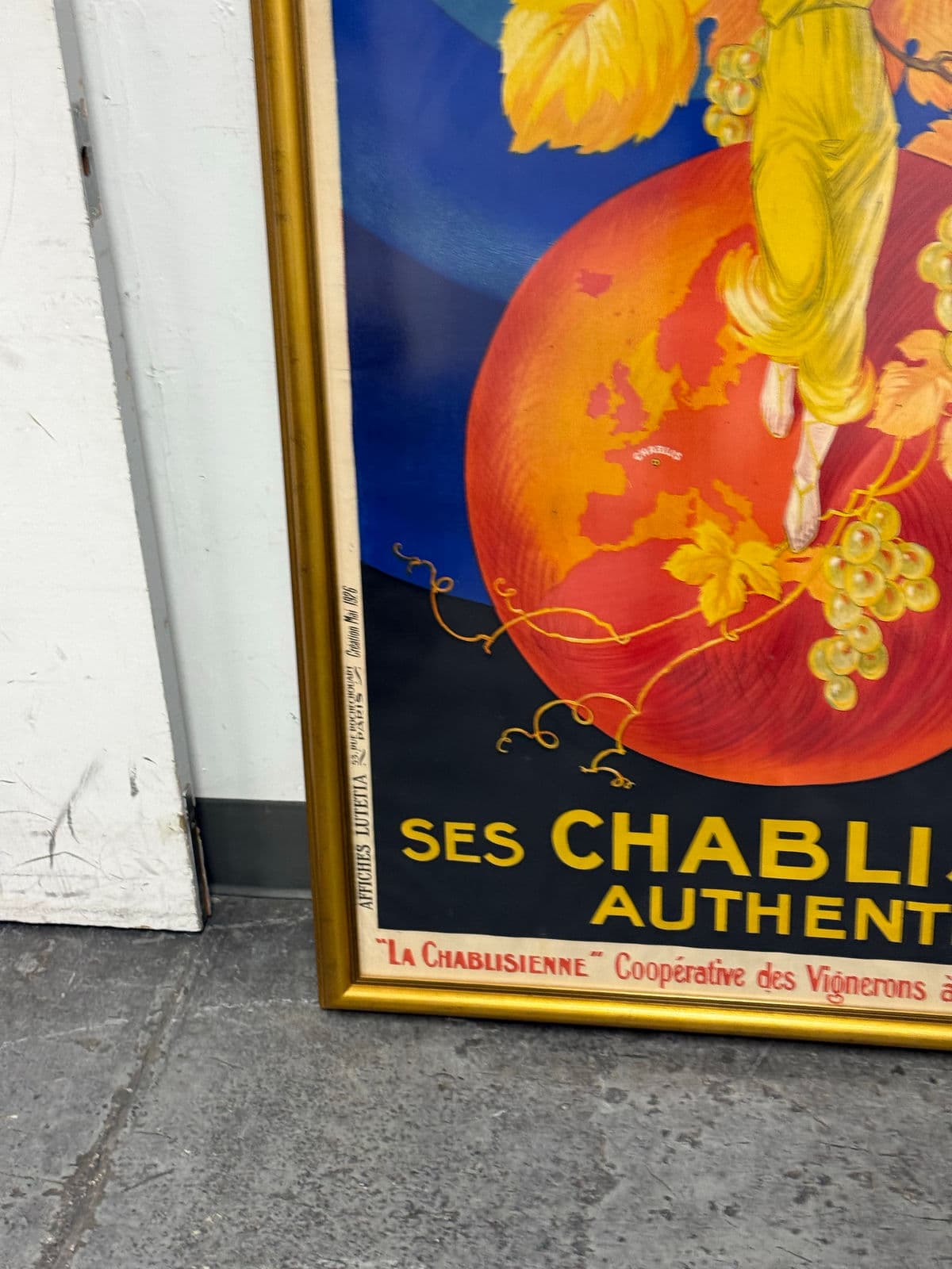 Henri Le Monnier “La Chablisienne” Lithograph, Framed - Thumbnail 11