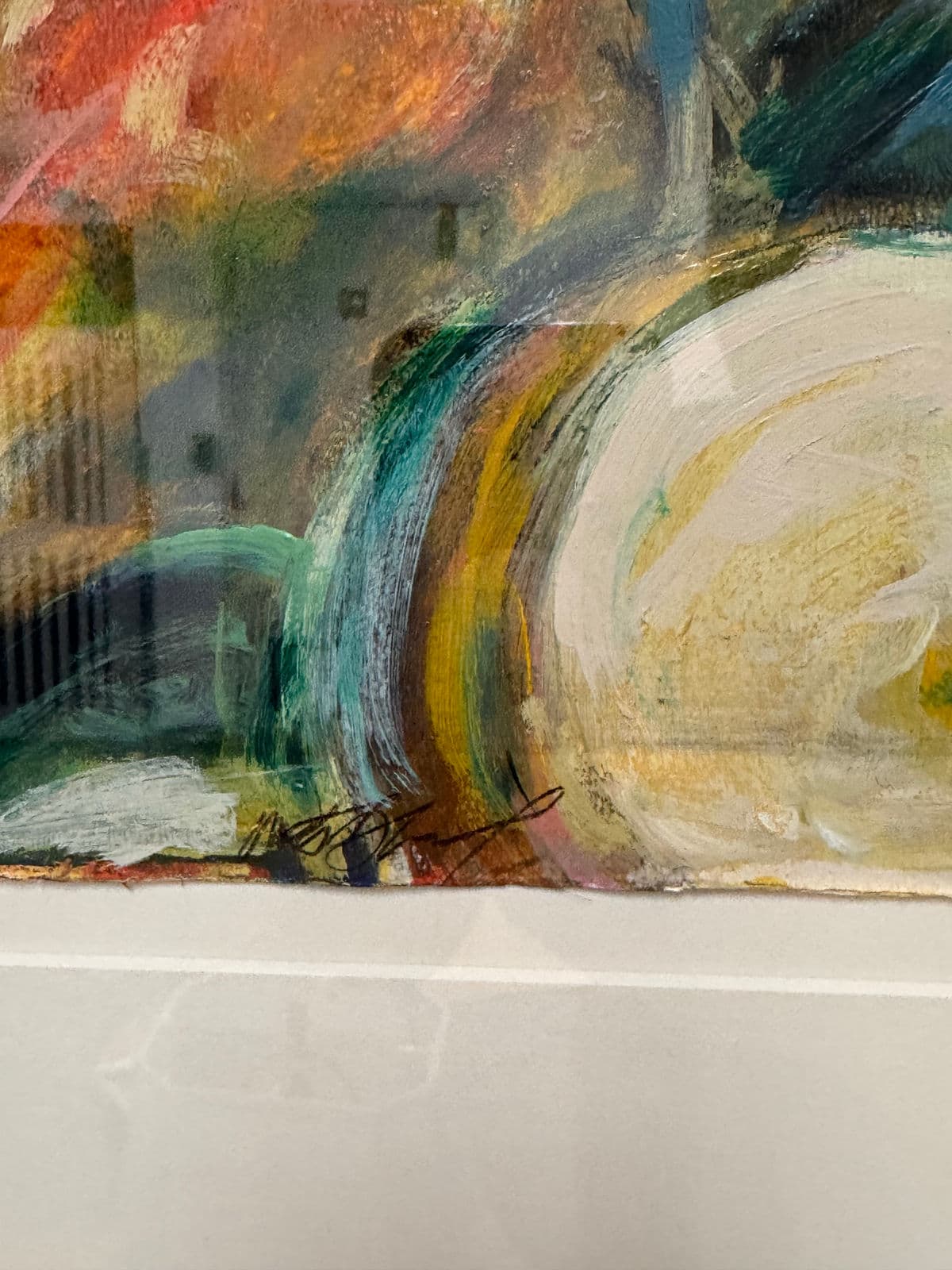 Vintage Fruit Still Life Oil Painting, Signed - Thumbnail 12