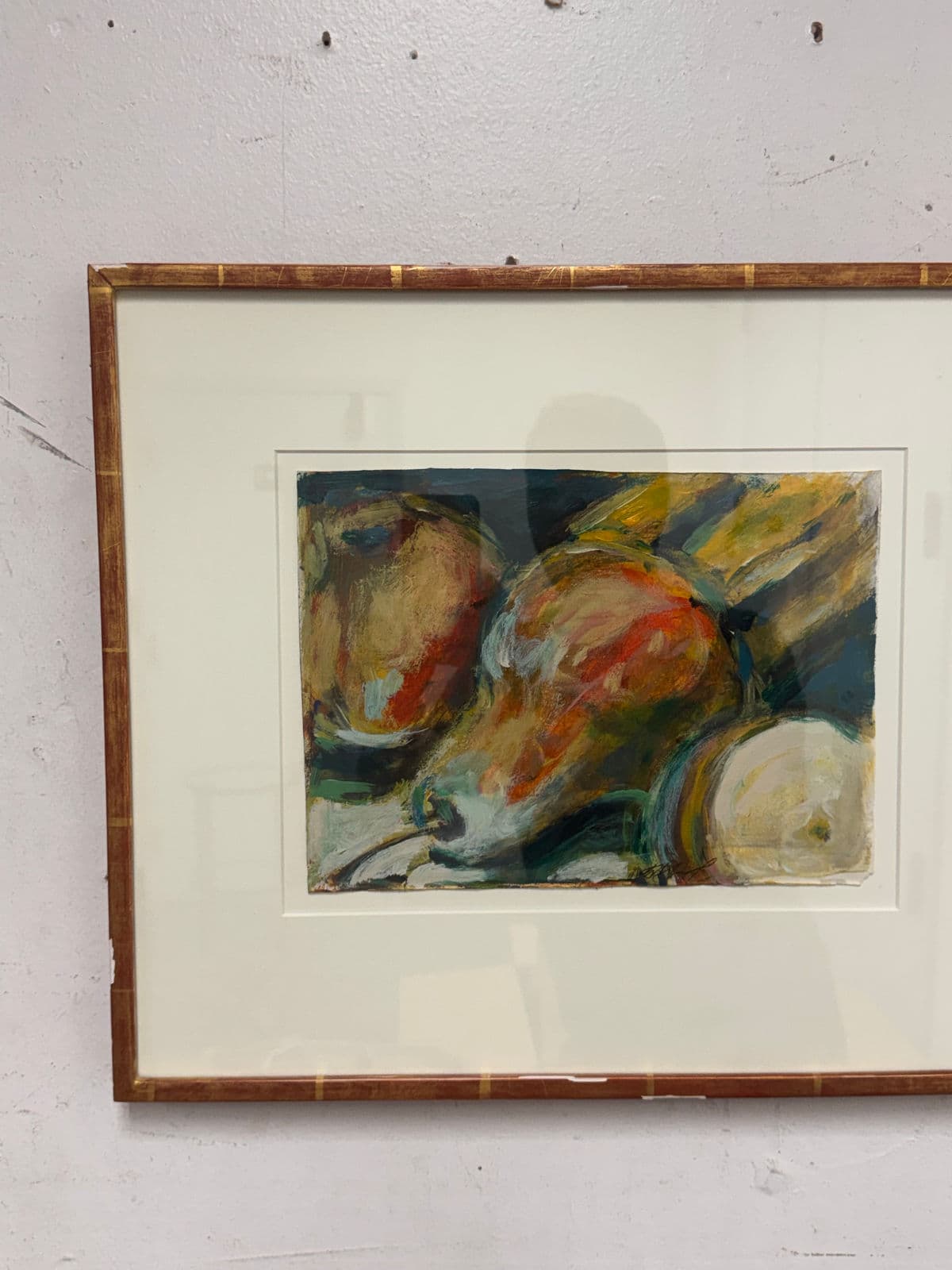 Vintage Fruit Still Life Oil Painting, Signed - Thumbnail 7
