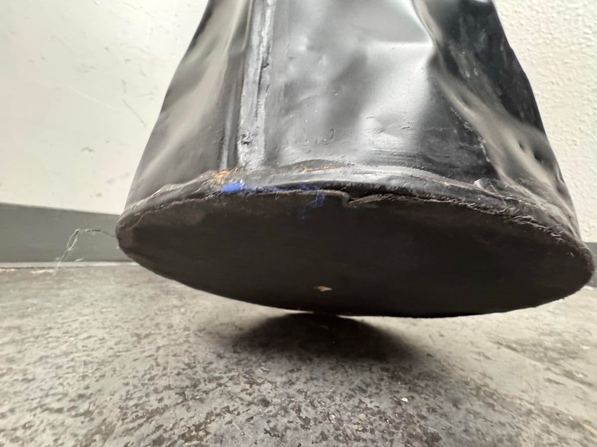 Vintage Hammered Planter, Black - Thumbnail 4