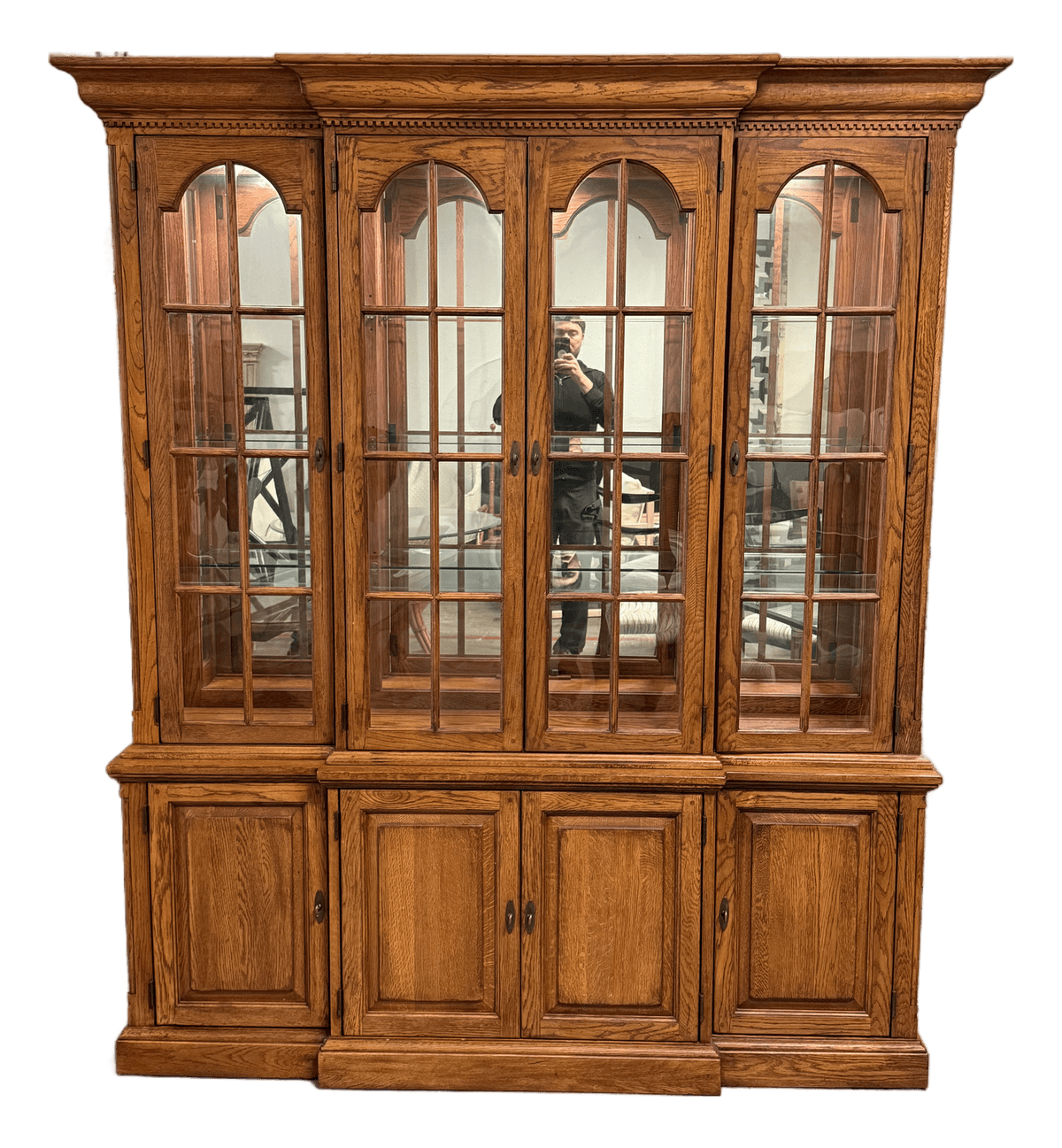 Bob Timberlake for Lexington Furniture Mallard Breakfront Cabinet - Thumbnail 2