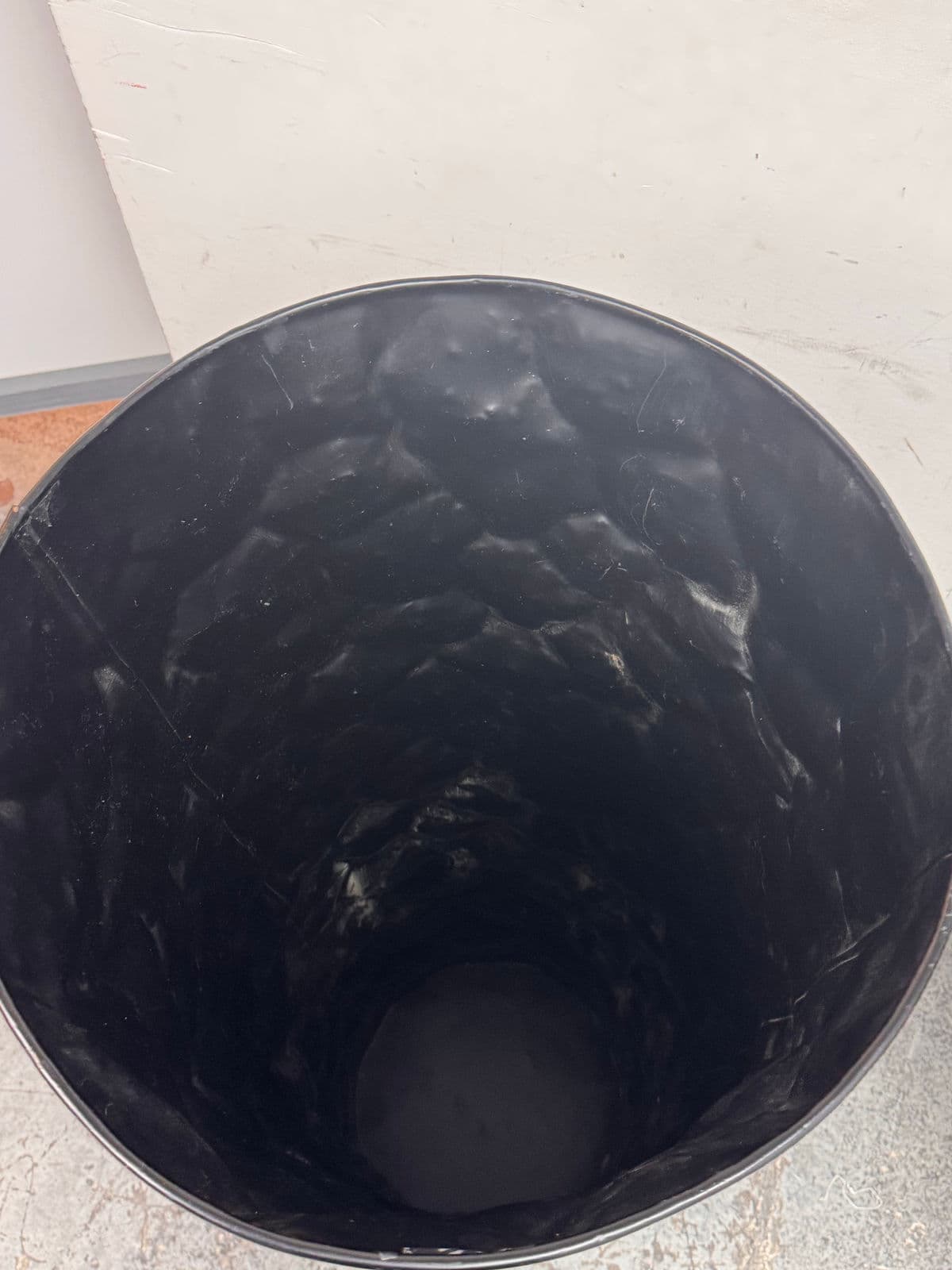 Vintage Hammered Planters, Pair - Thumbnail 4