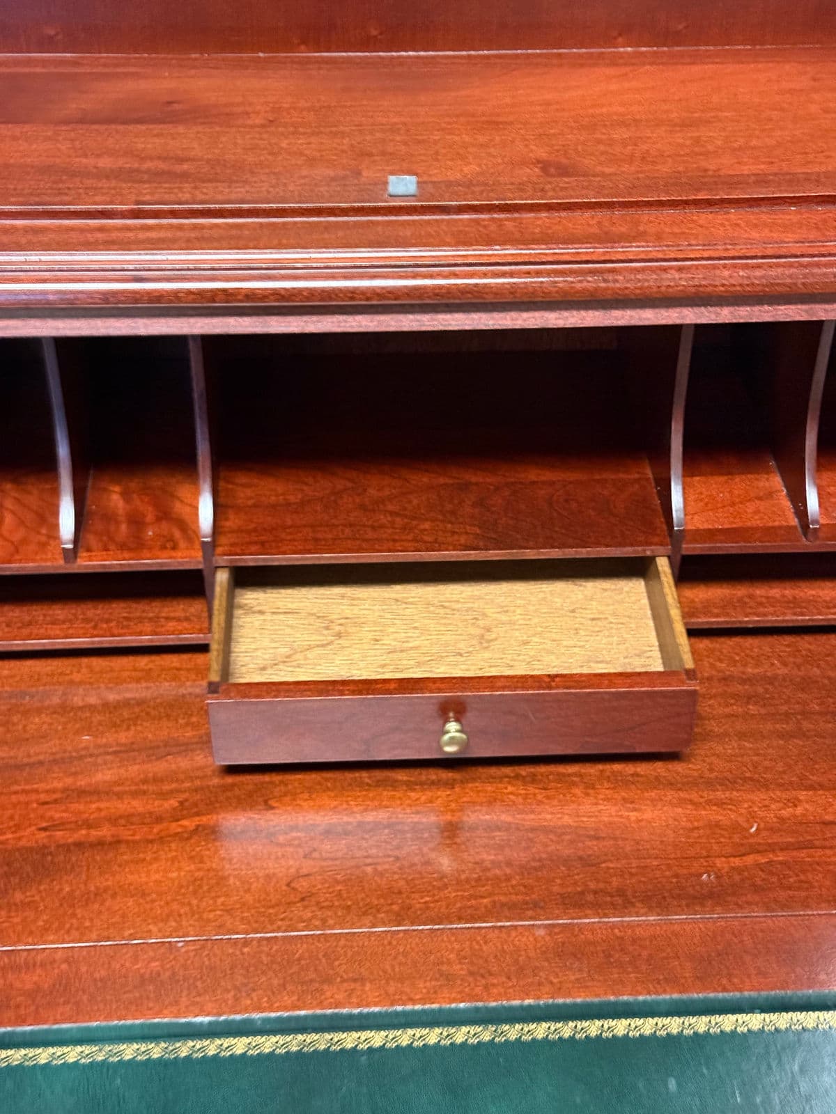 Vintage Jasper Cabinet Co. Secretary Desk + Hutch - Thumbnail 13