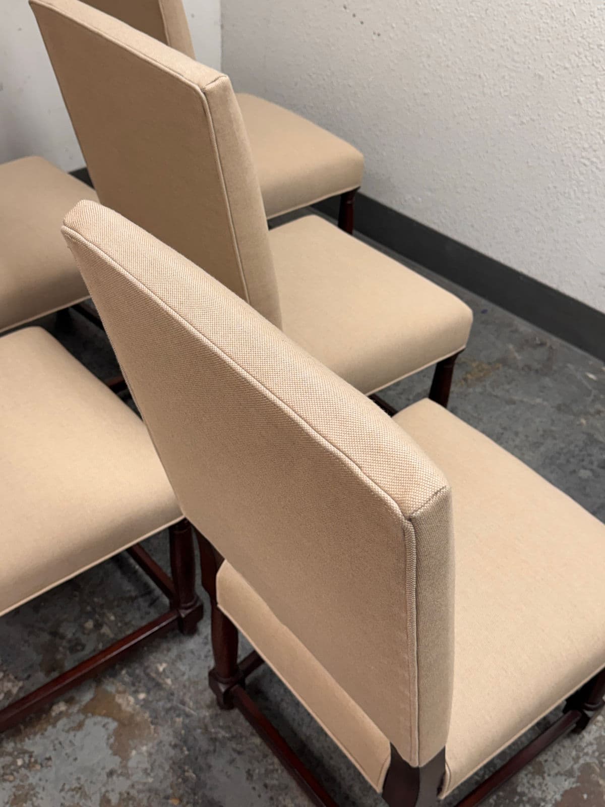 Restoration Hardware Empire Parsons Back Dining Chairs, Set of Six - Thumbnail 10