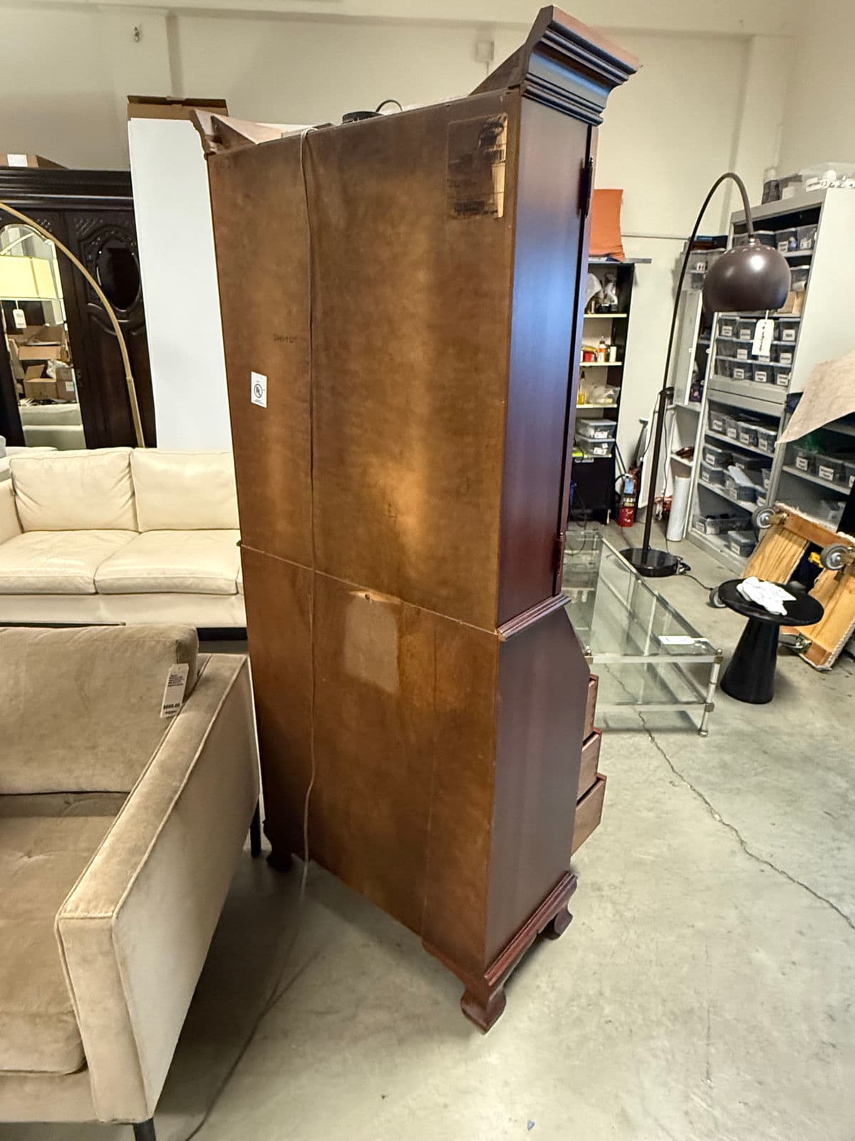 Vintage Jasper Cabinet Co. Secretary Desk + Hutch - Thumbnail 5