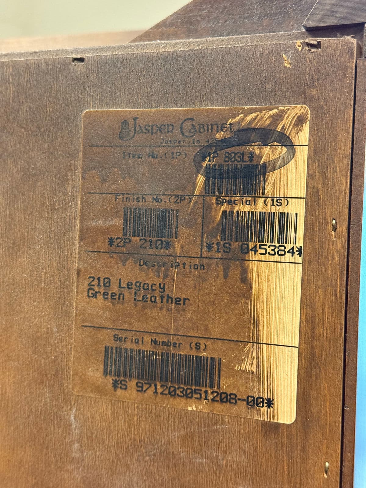 Vintage Jasper Cabinet Co. Secretary Desk + Hutch - Thumbnail 7