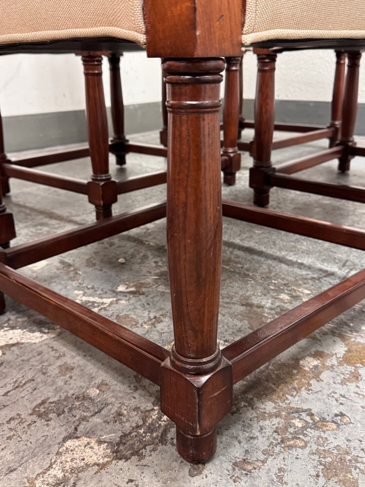 Restoration Hardware Empire Parsons Back Dining Chairs, Set of Six - Thumbnail 12