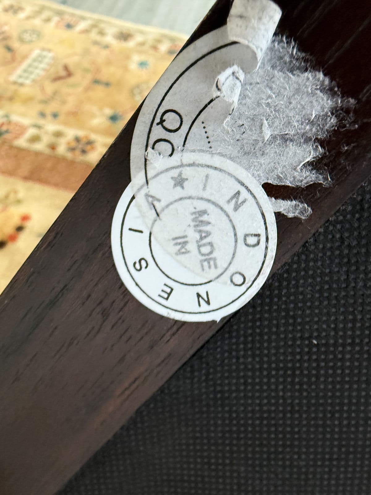 Bespoke Sapphire Velvet Bench - Thumbnail 4