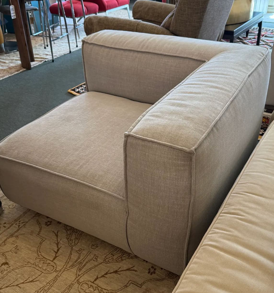 Arhaus Motion Collection Coburn Sofa, Nomad Stone - Thumbnail 11