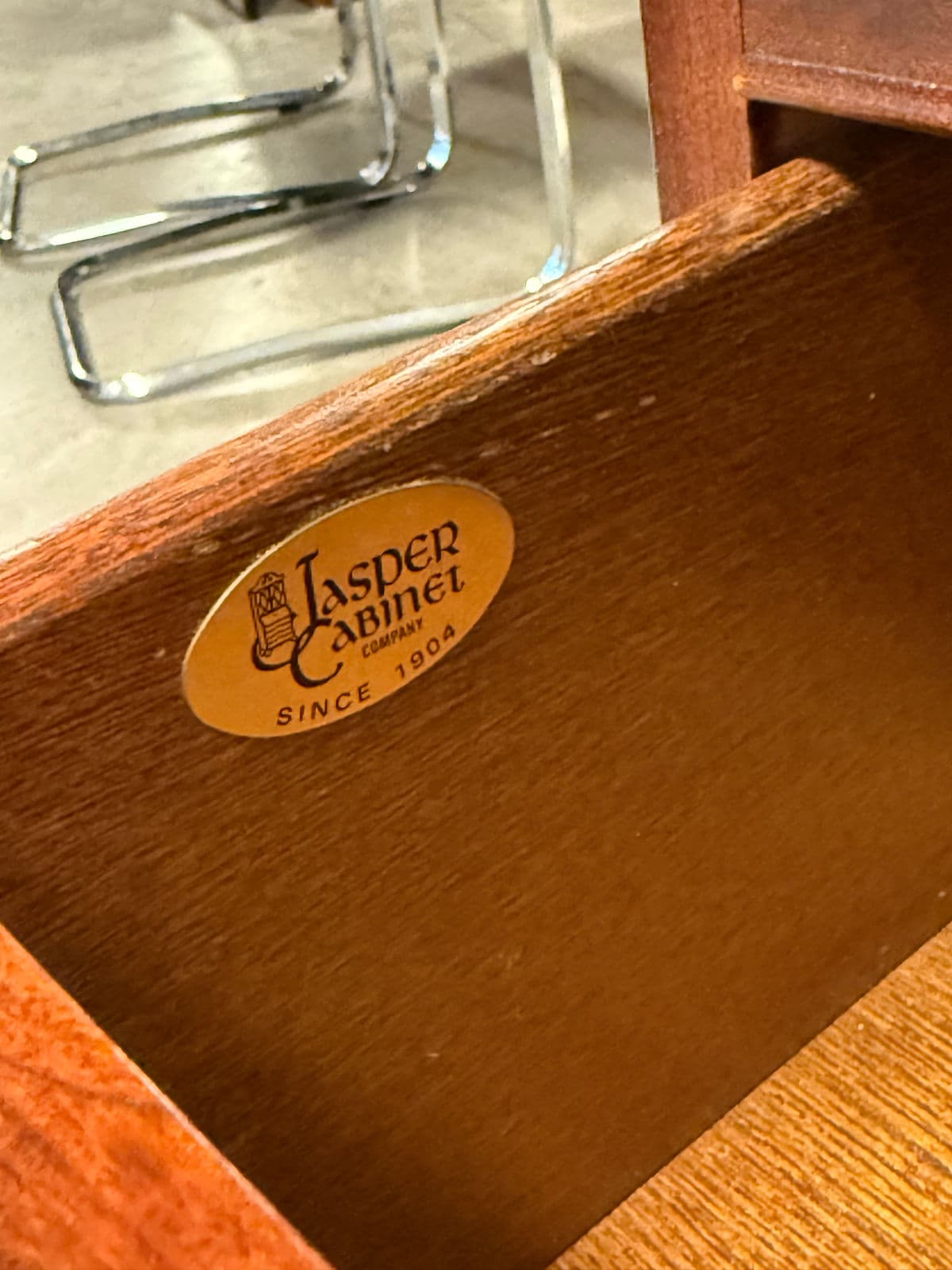 Vintage Jasper Cabinet Co. Secretary Desk + Hutch - Thumbnail 10