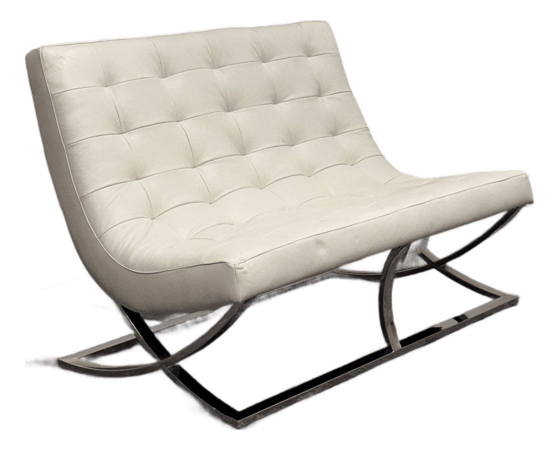 Williams-Sonoma James Leather Loveseat - Thumbnail 2