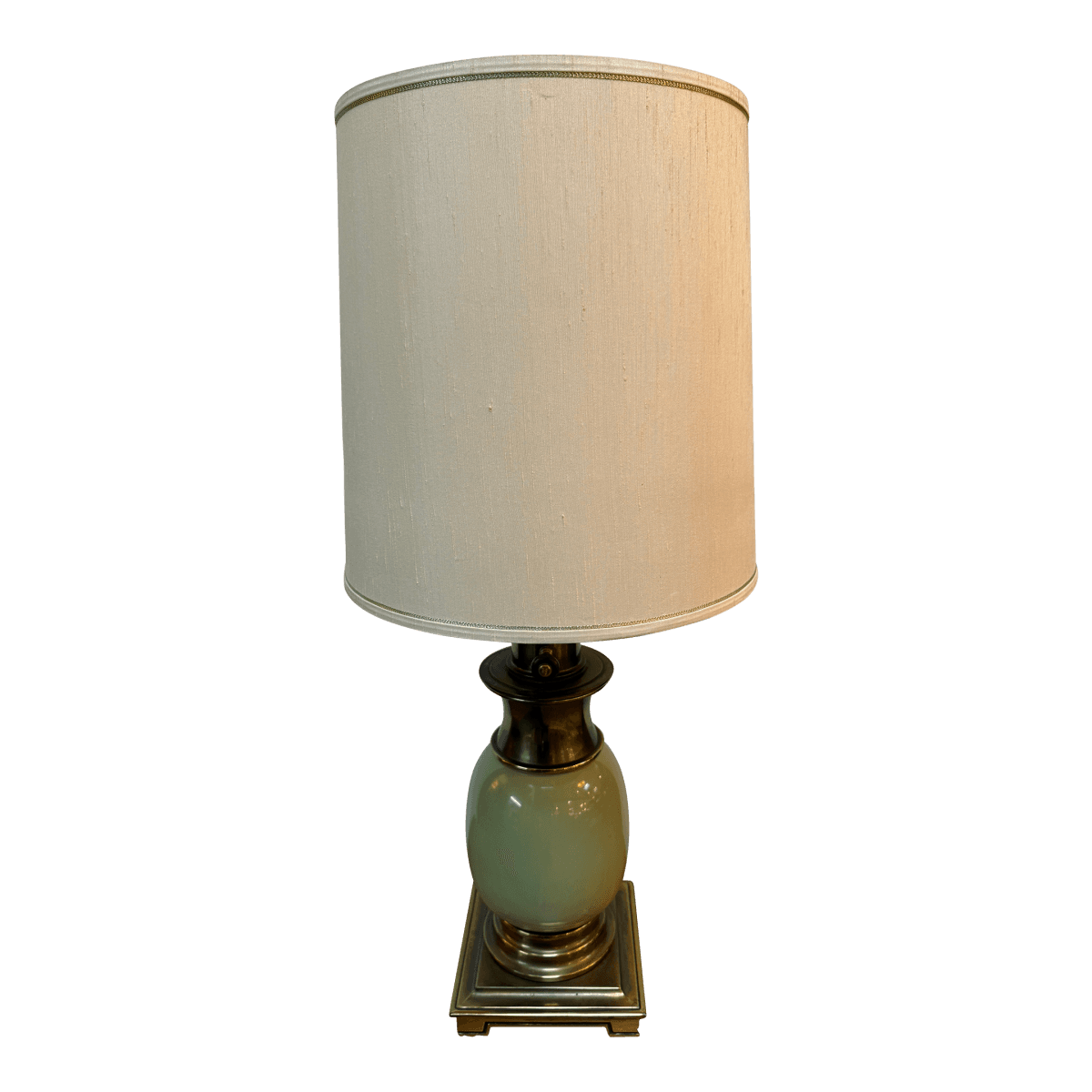 Mid 20th Century Ostrich Egg Table Lamp - Thumbnail 2