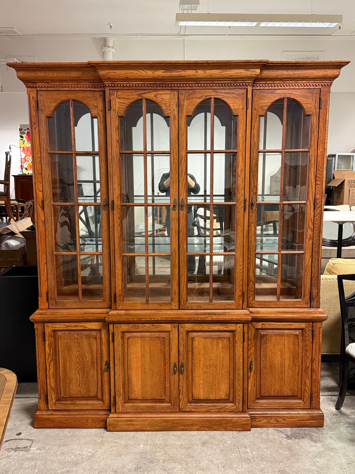 Bob Timberlake for Lexington Furniture Mallard Breakfront Cabinet - Thumbnail 7