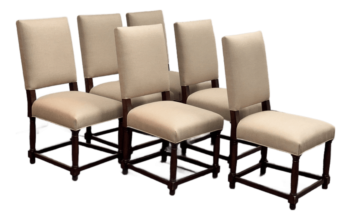 Restoration Hardware Empire Parsons Back Dining Chairs, Set of Six - Thumbnail 2