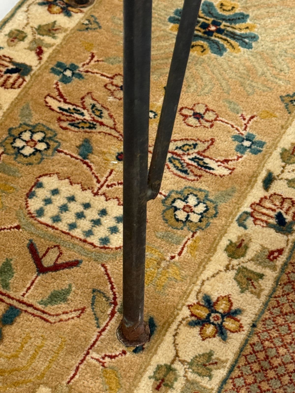 Regency Style Iron Plant Stand + Ceramic Urn, Set of Two - Thumbnail 10