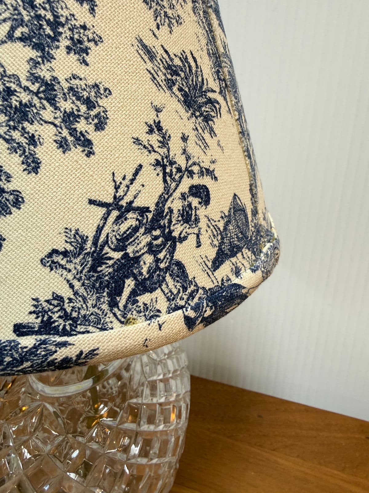 Cut Glass Boudoir Table Lamp - Thumbnail 11