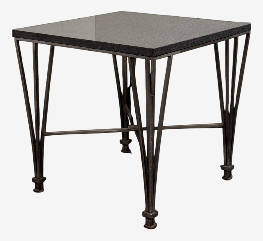 Post Modern Granite + Steel Table - Image 1