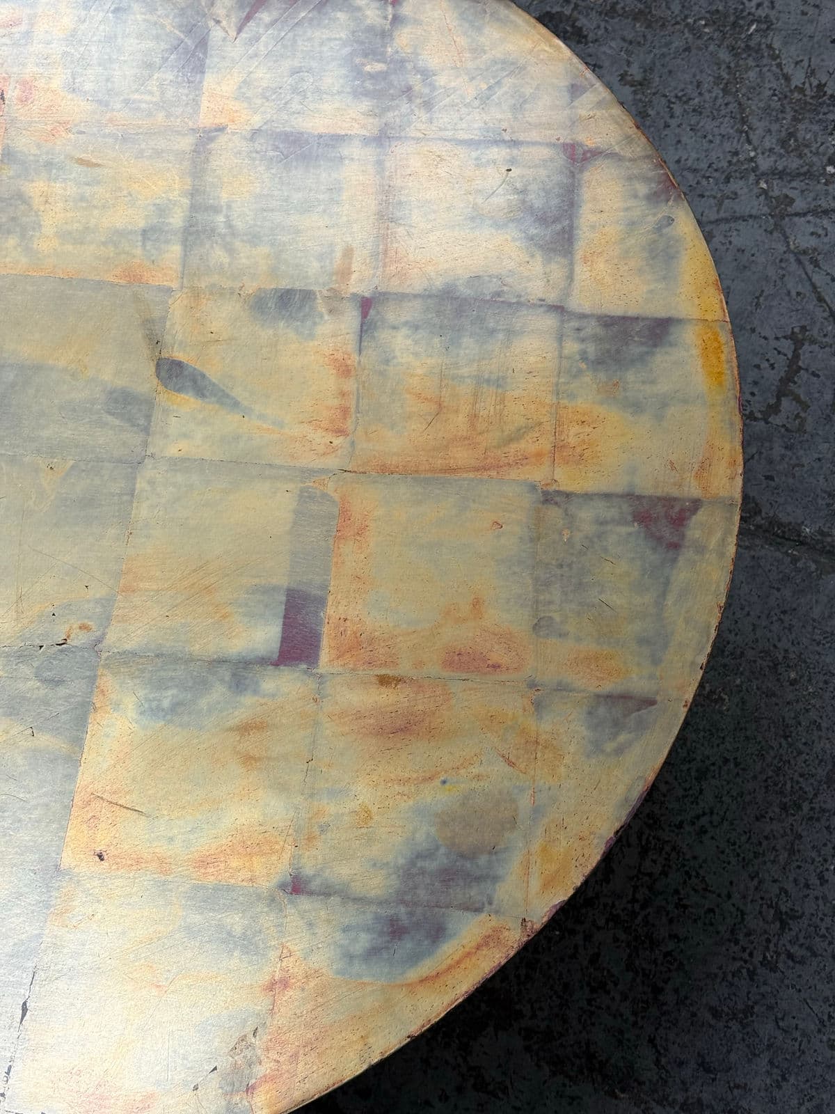 Gumps San Francisco Round Coffee Table - Thumbnail 9