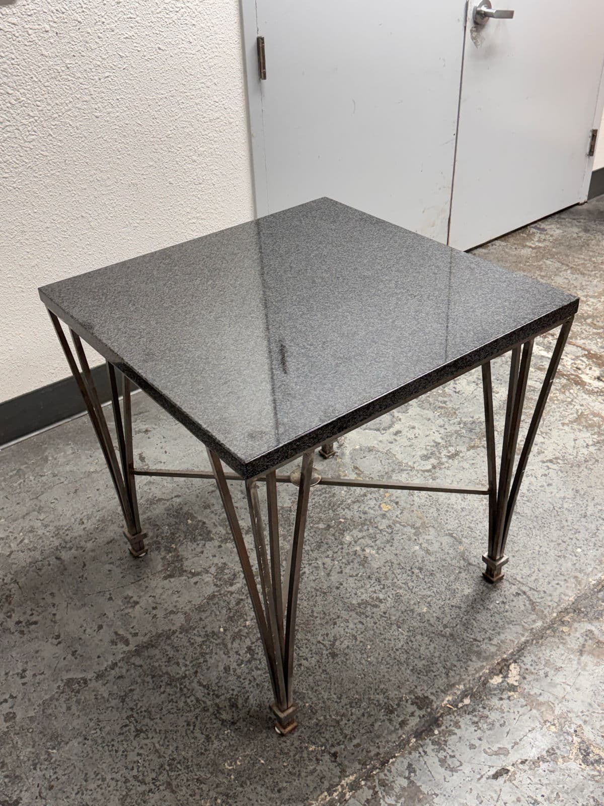 Post Modern Granite + Steel Table - Thumbnail 5