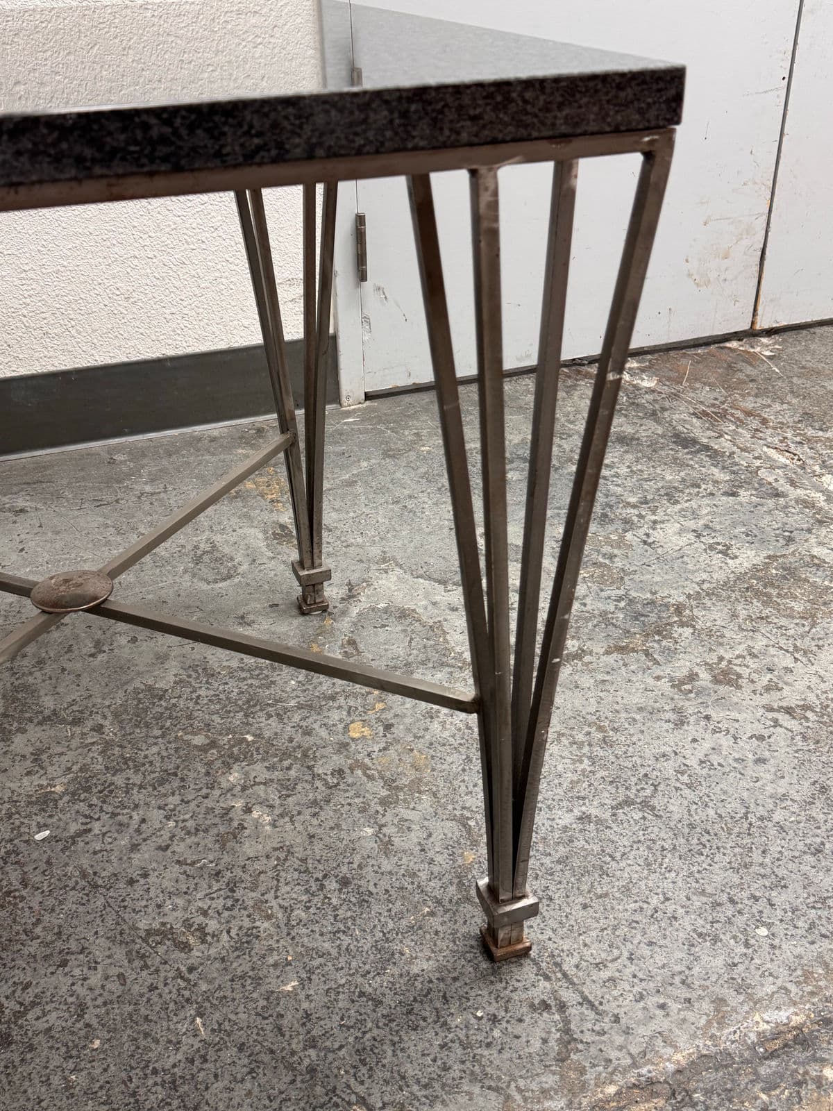 Post Modern Granite + Steel Table - Thumbnail 9