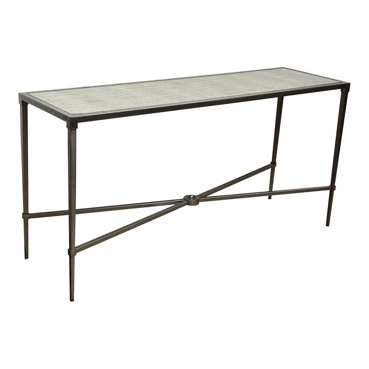 Sunrise Home Antiqued Console Table - Thumbnail 2