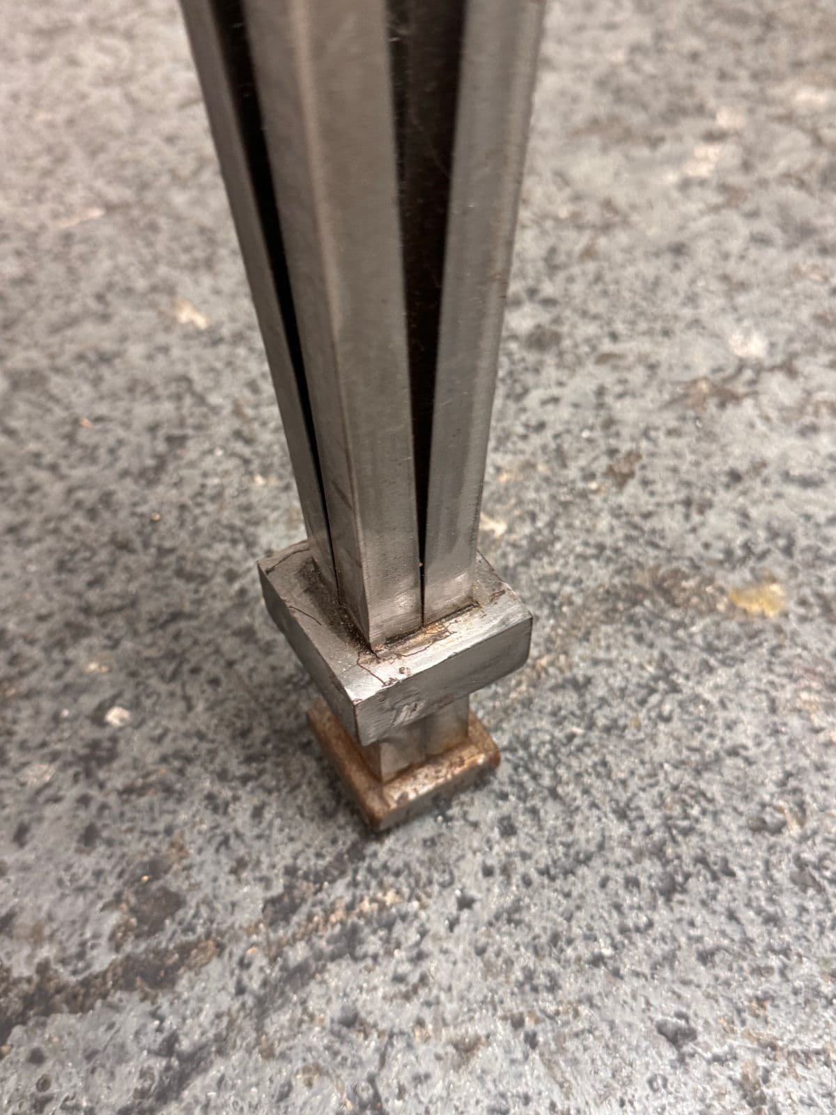 Post Modern Granite + Steel Table - Thumbnail 12