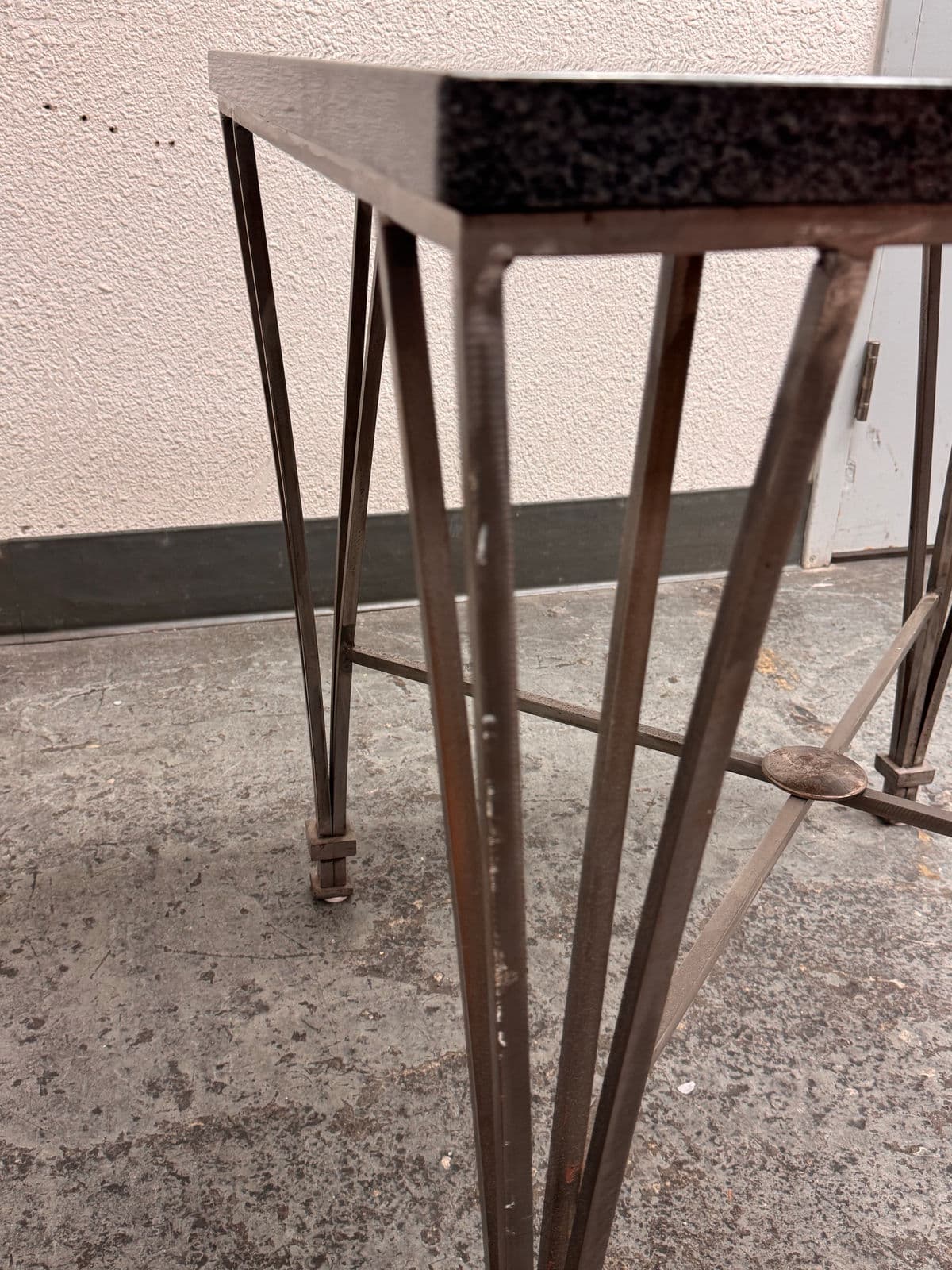 Post Modern Granite + Steel Table - Thumbnail 11