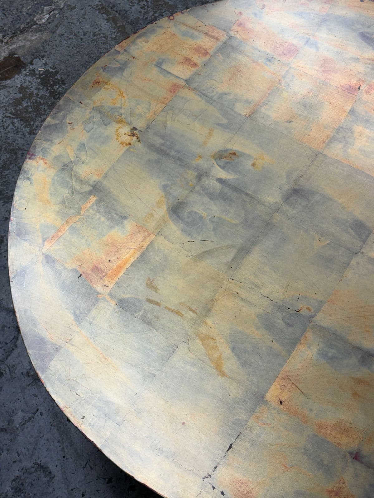 Gumps San Francisco Round Coffee Table - Thumbnail 8