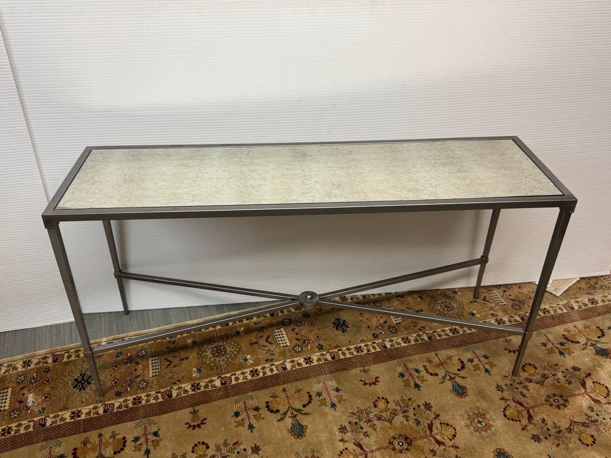 Sunrise Home Antiqued Console Table - Thumbnail 4