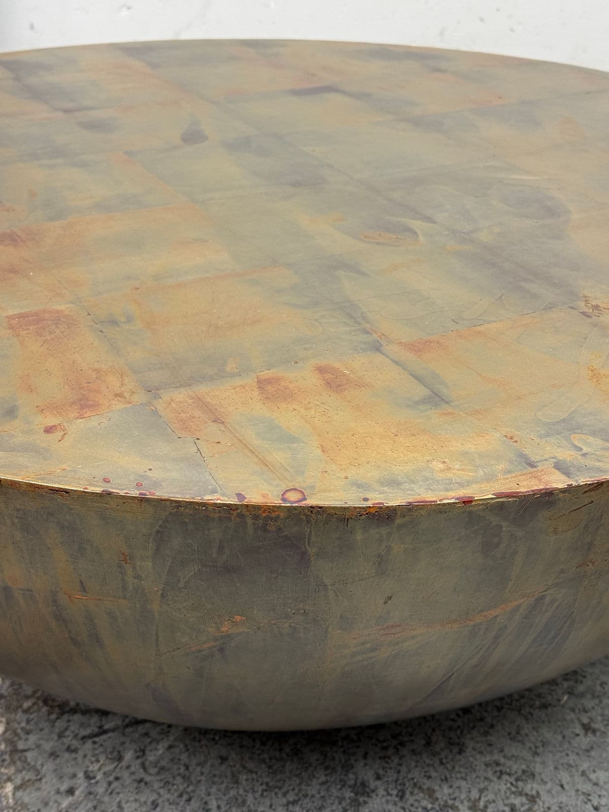 Gumps San Francisco Round Coffee Table - Thumbnail 7