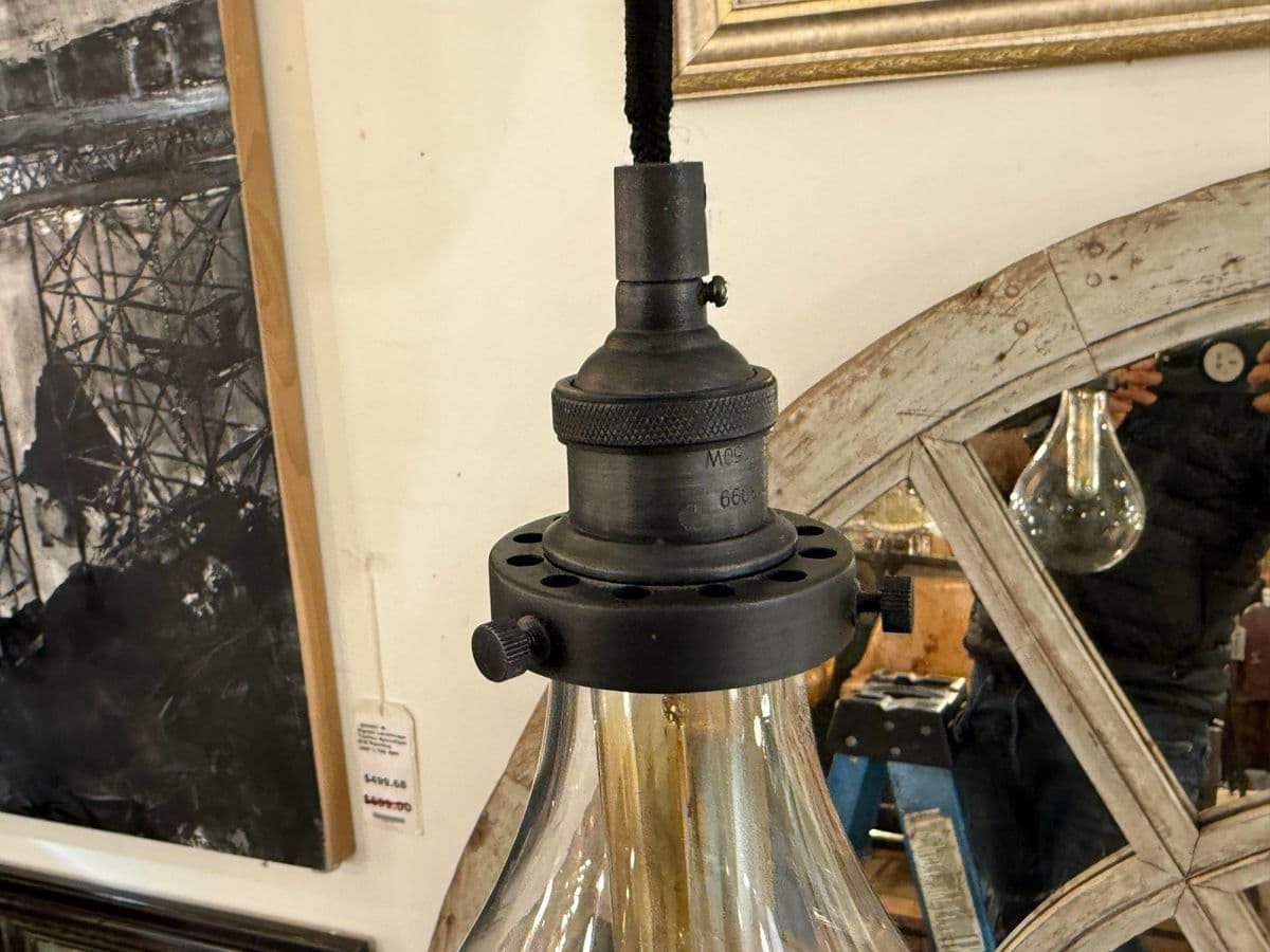 Restoration Hardware Teardrop Pendant Light - Thumbnail 9