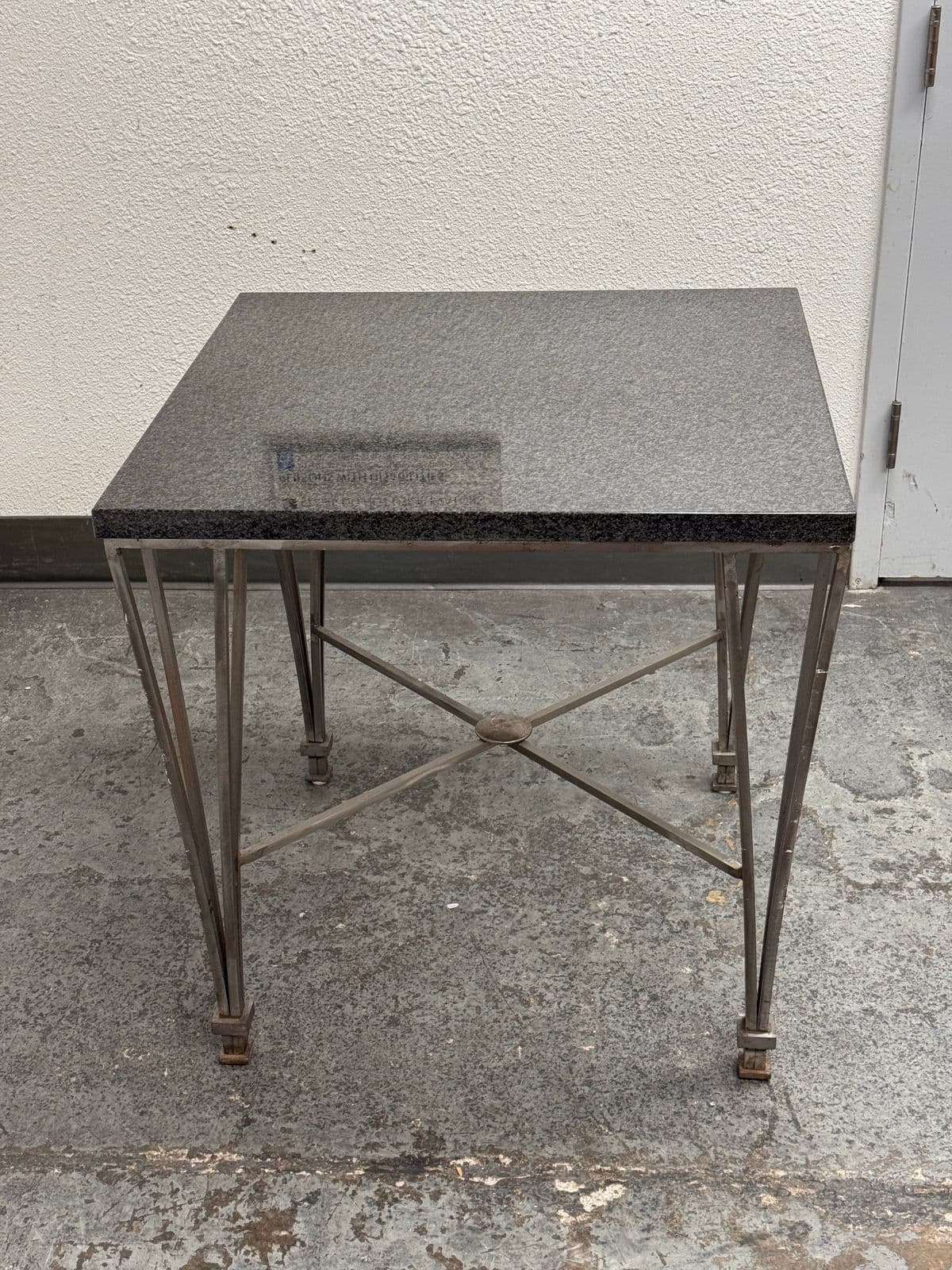 Post Modern Granite + Steel Table - Thumbnail 7