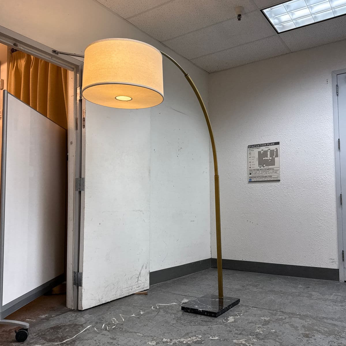 Restoration Hardware Modern Arc Floor Lamp + Black Marble - Thumbnail 13