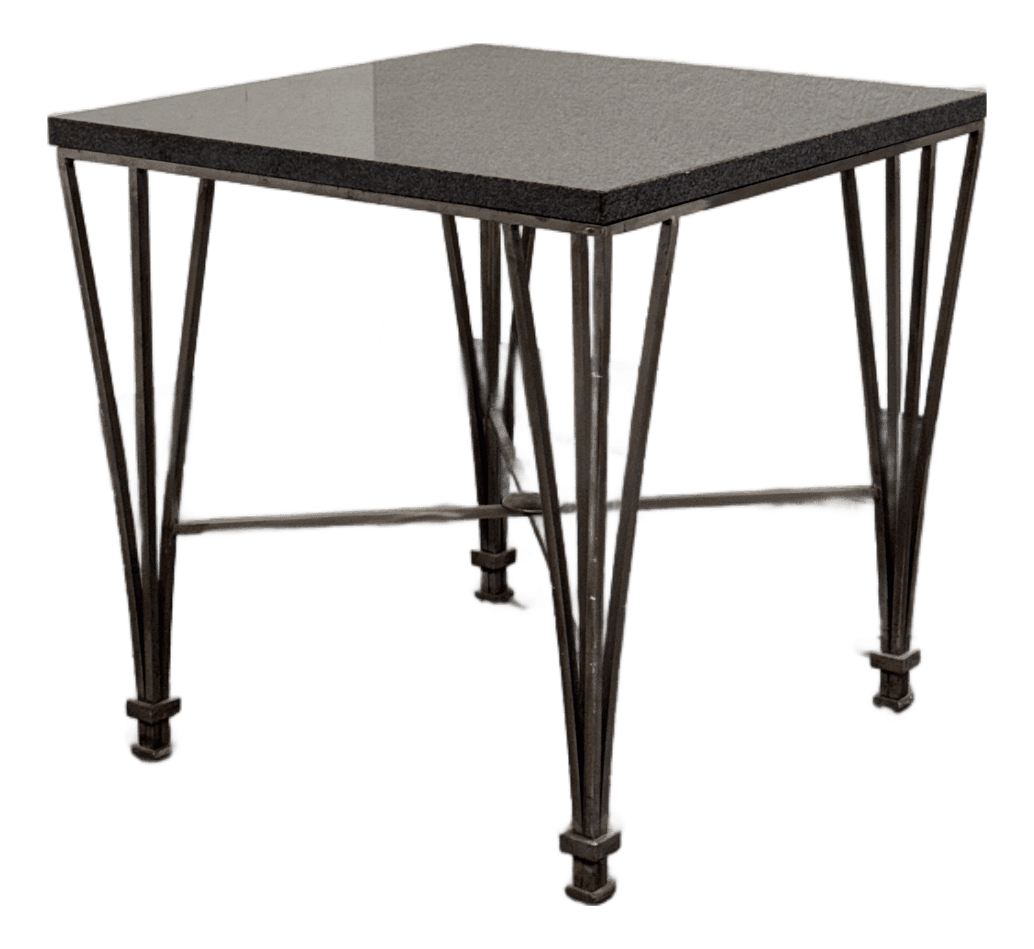 Post Modern Granite + Steel Table - Thumbnail 2