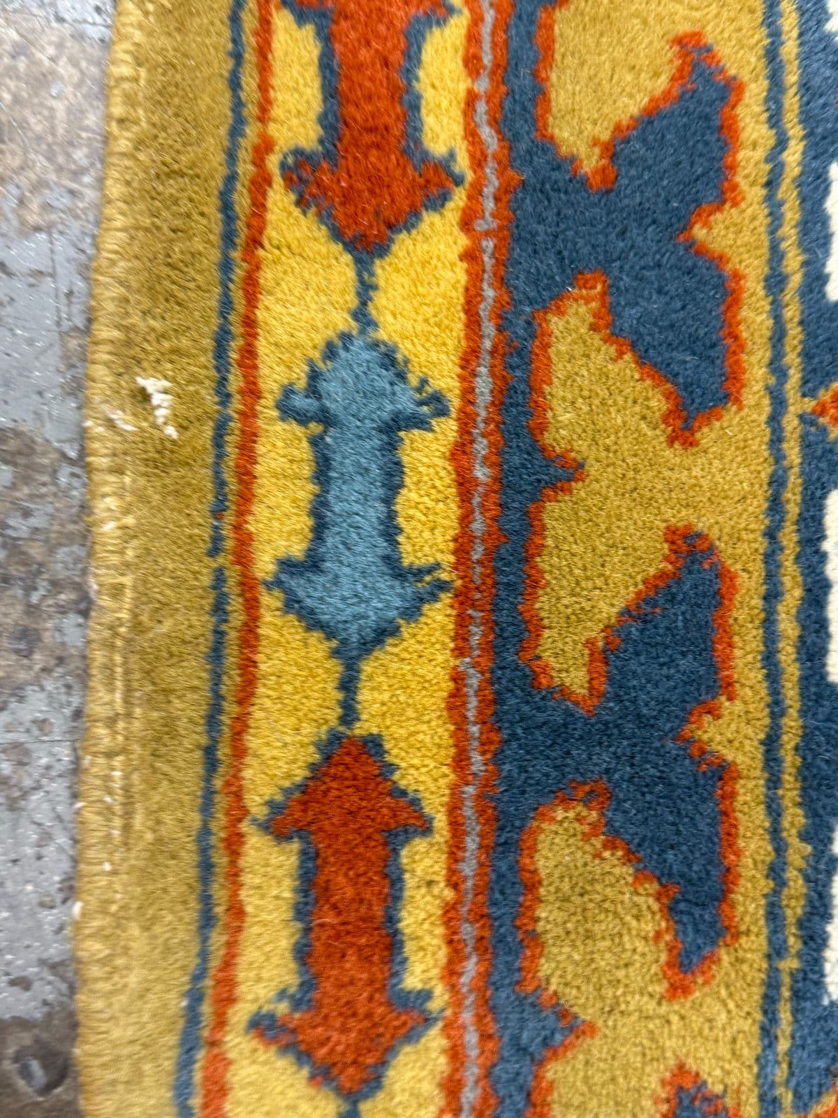 4ft 1in × 5ft 10in Genuine Agrippa Handwoven Area Rug - Thumbnail 10