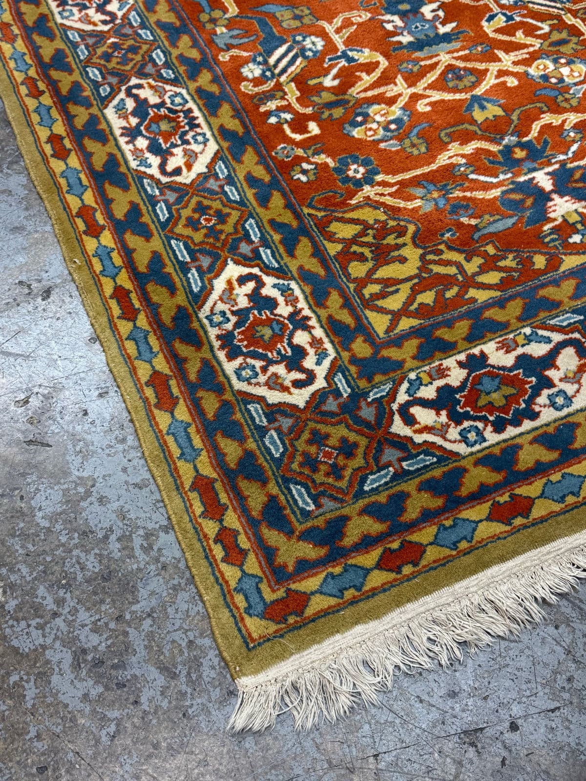 4ft 1in × 5ft 10in Genuine Agrippa Handwoven Area Rug - Thumbnail 4