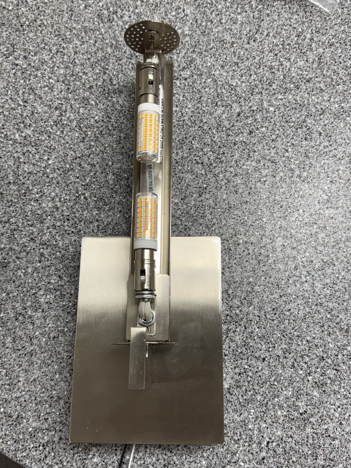 George Kovacs Opal Glass Tube Shade Wall Scones, Pair - Thumbnail 5