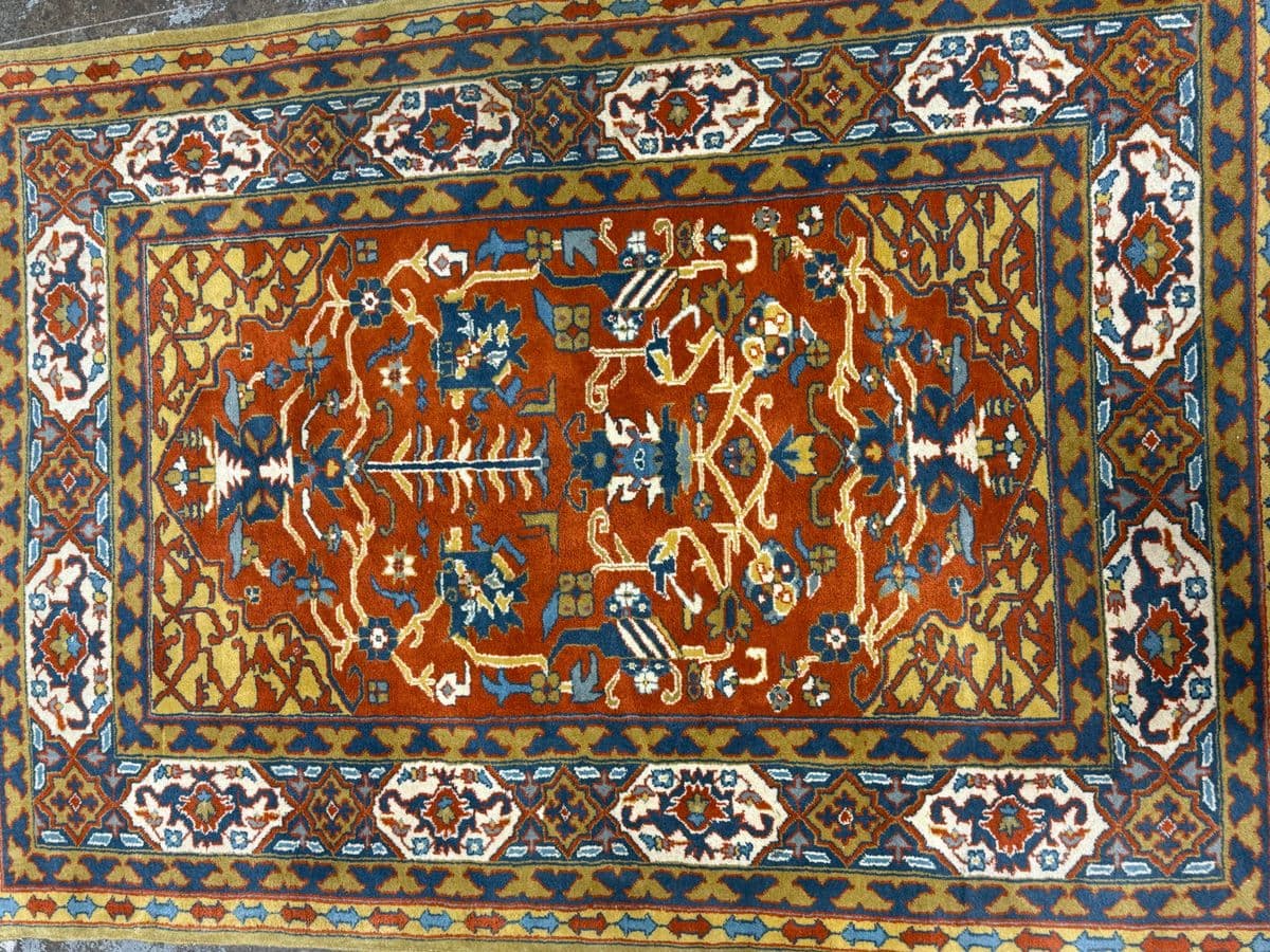 4ft 1in × 5ft 10in Genuine Agrippa Handwoven Area Rug - Thumbnail 11