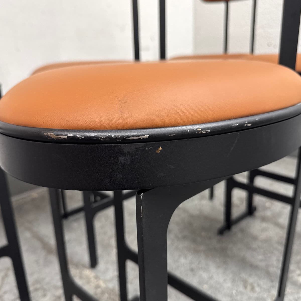 Michael Oren Design Porter Place Style Swivel Counter Stools, Set of Six - Thumbnail 13