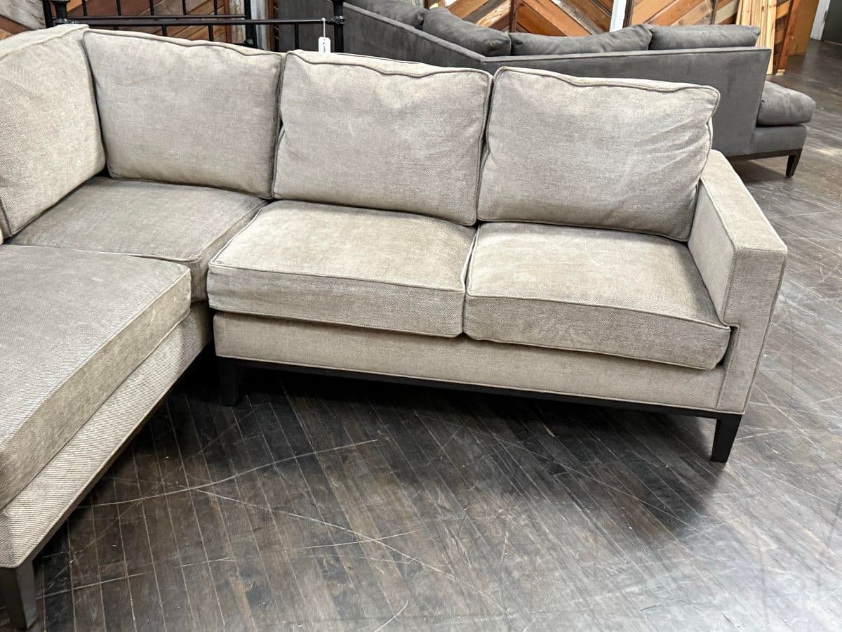 Cypress Furniture Sectional in Holly Hunt Fabric - Thumbnail 8