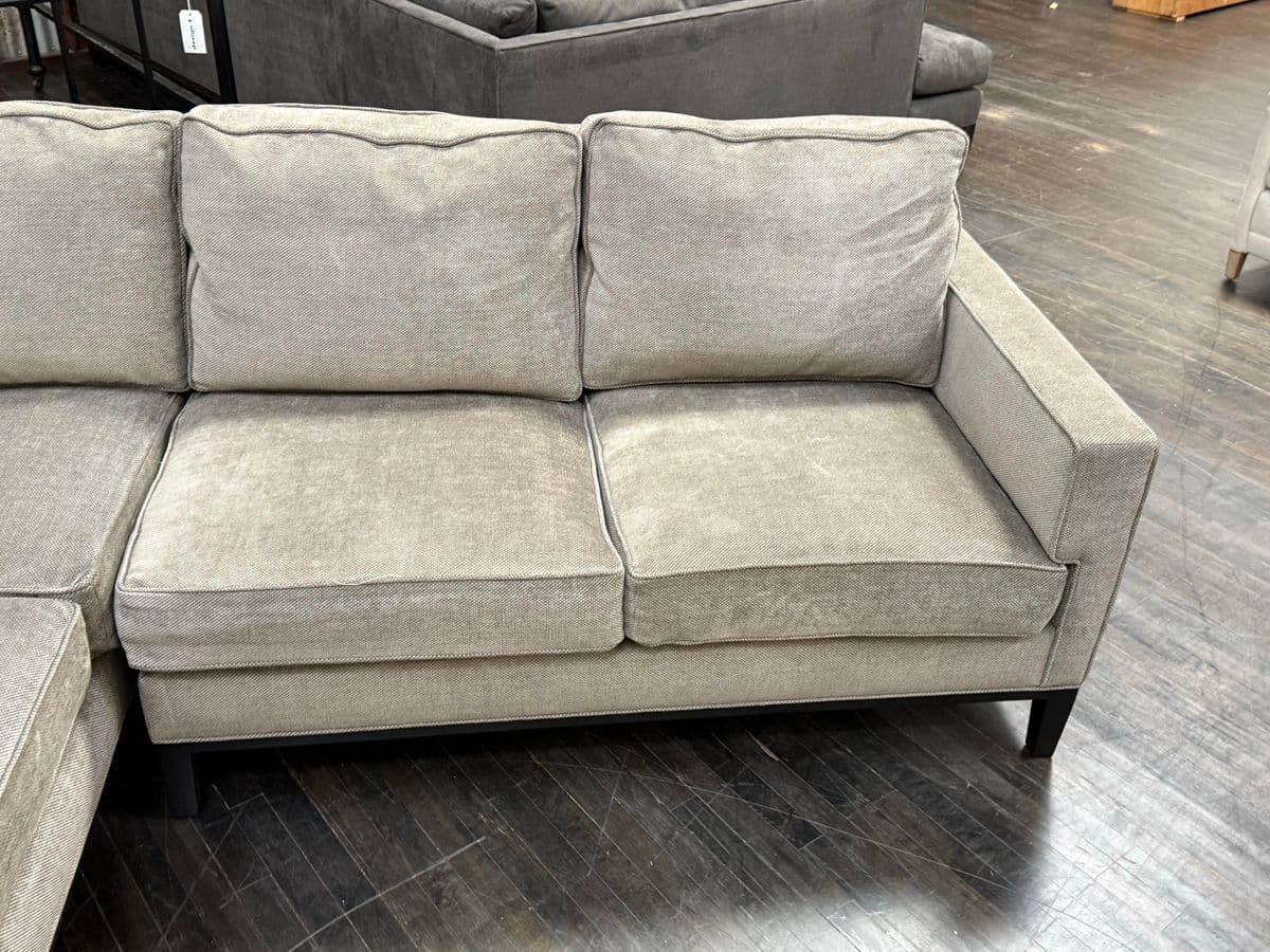 Cypress Furniture Sectional in Holly Hunt Fabric - Thumbnail 6