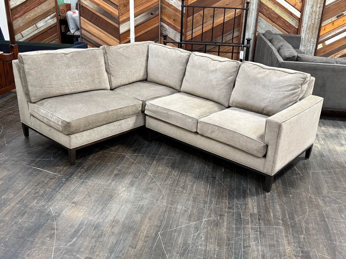 Cypress Furniture Sectional in Holly Hunt Fabric - Thumbnail 3
