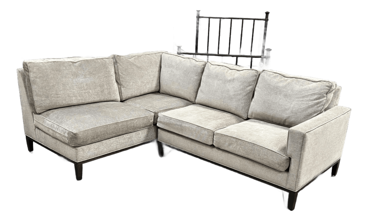 Cypress Furniture Sectional in Holly Hunt Fabric - Thumbnail 2