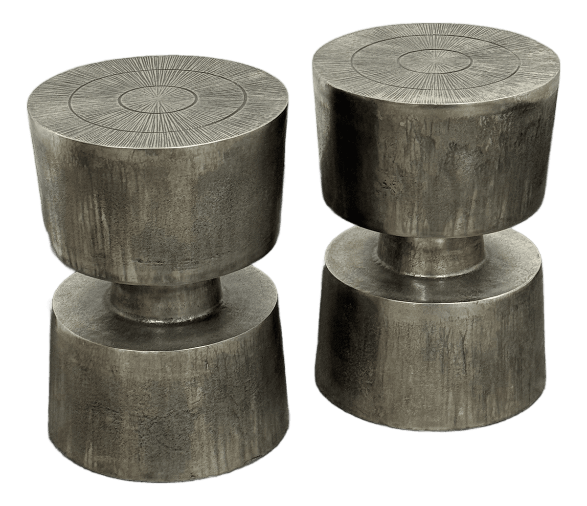 Moe's Home Victor Side Tables/Stools, Pair - Thumbnail 2