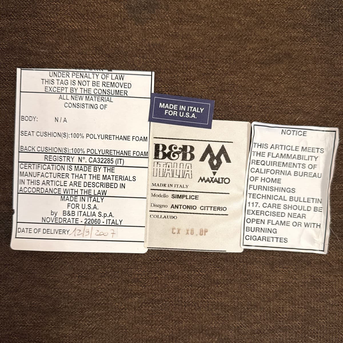 Antonio Citterio for Maxalto & B&b Italia Musa Dining Side Chairs, Set of Four - Thumbnail 9