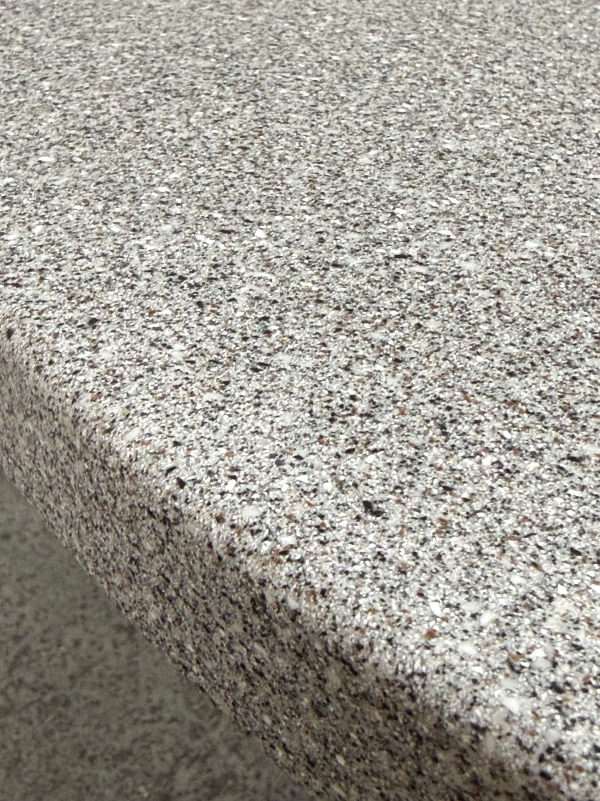 36in Circa 1980 Stone Composite Pedestal Dining Table - Thumbnail 12